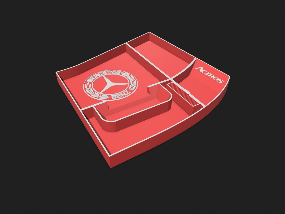 Drawer insert: Mercedes Actros (MP4/MP5)