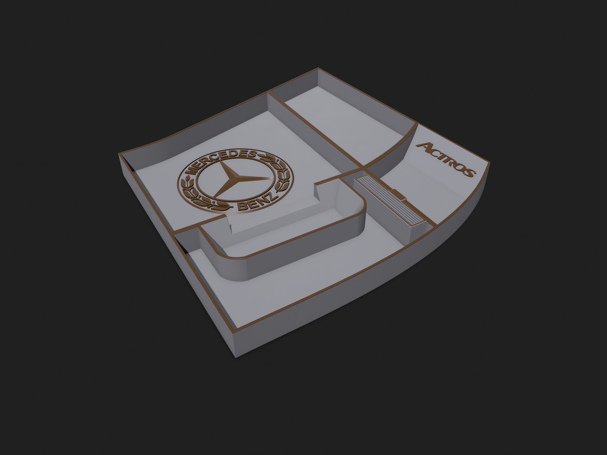 Drawer insert: Mercedes Actros (MP4/MP5)