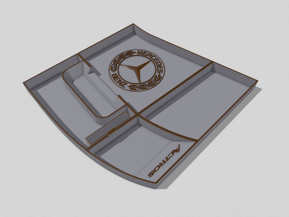 Drawer insert: Mercedes Actros (MP4/MP5)