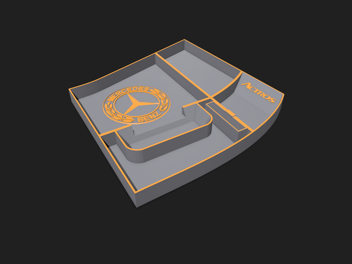 Drawer insert: Mercedes Actros (MP4/MP5)